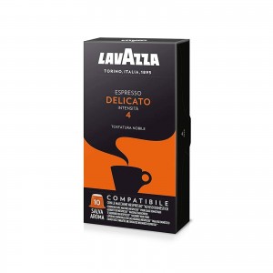 50 Capsule Lavazza Caffè Espresso Delicato compatibili Nespresso