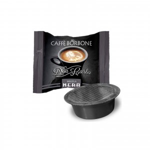 50 Capsule Caffè Borbone Don Carlo Miscela Nera compatibili A Modo Mio