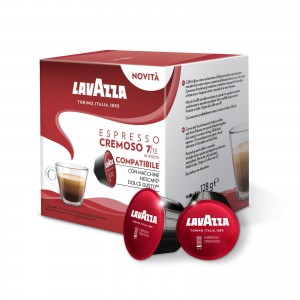 96 Capsule Caffè Lavazza Espresso Cremoso compatibili Dolce Gusto Nescafè