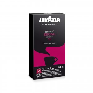 10 Capsule Caffè Lavazza miscela Espresso Deciso compatibili Nespresso