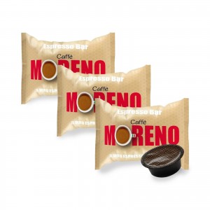 100 Capsule Caffè Moreno Mio Espresso Bar per Lavazza A Modo Mio