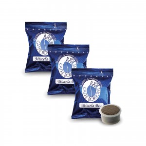 200 Capsule Caffè Borbone Miscela Blu compatibile Lavazza Espresso Point cialde