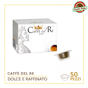 50 Cialde Capsule Compatibili Bialetti Caffè Del Re