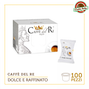 100 CIALDE CAPSULE COMPATIBILI DOMO CAFFE' CAFFE' DEL RE