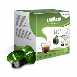 96 Capsule Caffè Lavazza Espresso BIO compatibili Dolce Gusto Nescafè